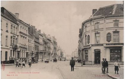 Gebouw in het jaar 1900